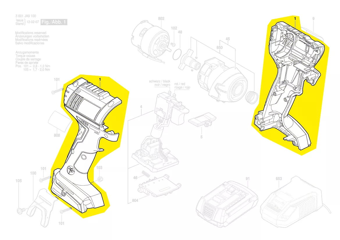 Coque réf. 2 609 101 008 Bosch